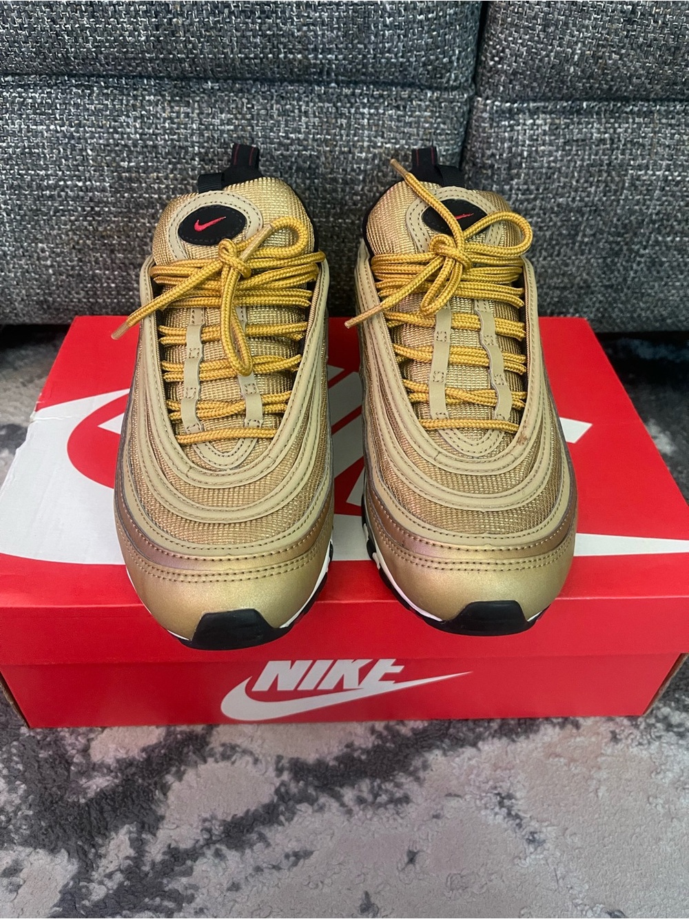 Nike Gold Metallic AirMax